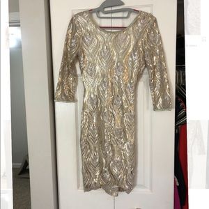 Ivory Dinner Party Dress